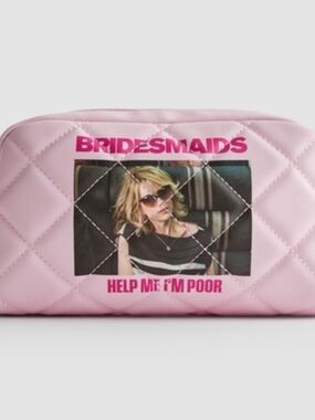 Viral New Primark England 15th Anniversary Bridesmaids Cosmetic Case Pink